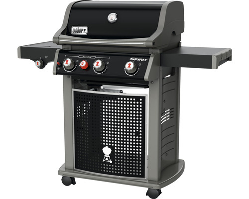 Weber Spirit Gasgrill mit zwei Seitentischen