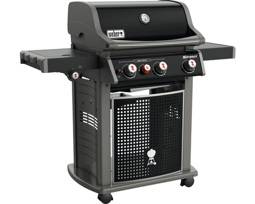 Weber Spirit Gasgrill mit drei Brennern und Seitentischen
