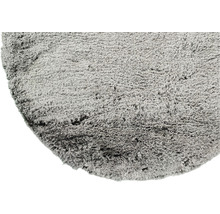 Tapis de bain rond gris