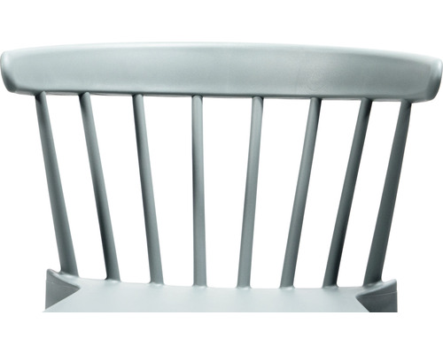 Dossier d''une chaise avec barreaux