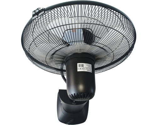 Ventilateur mural pivotant avec grille de protection