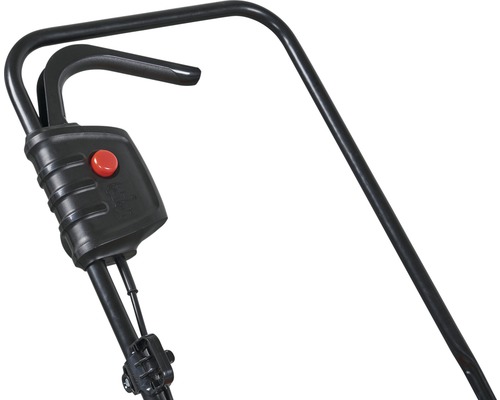 Poignée avec commandes d''une tondeuse à gazon