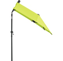 Schirm mit seitlichem Mast für den Garten