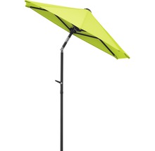Rechteckiger Sonnenschirm mit schwarzem Gestell