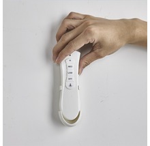 Hand bedient Fernbedienung zur Steuerung eines Ventilators