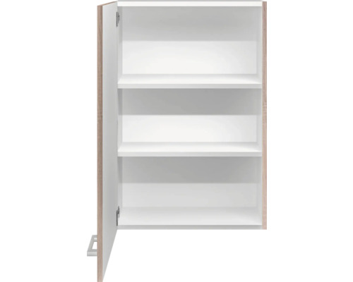 Offener Wandschrank mit drei Regalböden