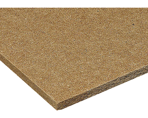 Panneau de fibres de bois en détail