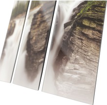 Mehrteiliges Wandbild mit Wasserfallmotiven für die Inneneinrichtung