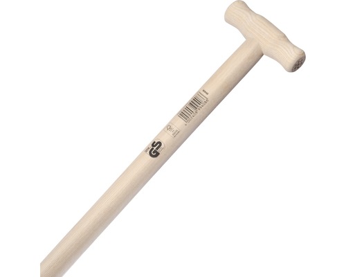 Manche en bois avec poignée en T pour outils de jardin