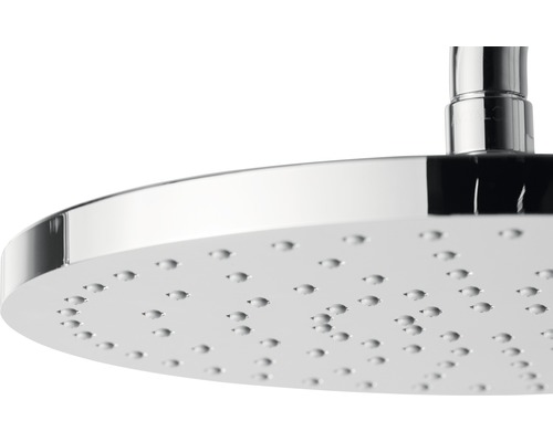 Pomme de douche ronde avec bras de douche