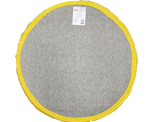 Runder Teppich mit Bordüre