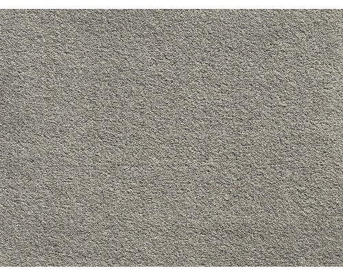 Moquette Saxony Grizzly gris beige 400 cm de largeur (au mètre)