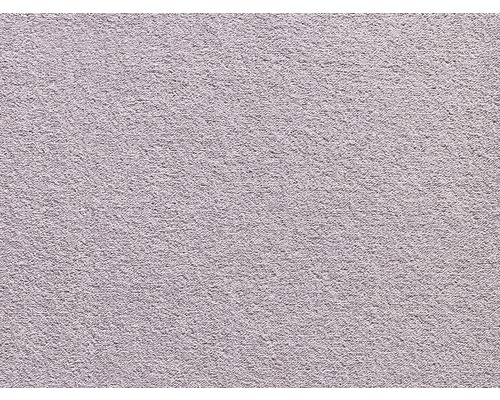 Moquette Shaggy Grizzly taupe FB83 400 cm de large (au mètre) Gros plan d''une structure de plâtre