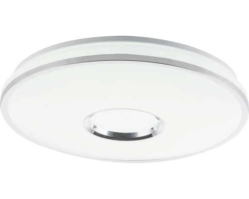 Runde Deckenleuchte aus Metall und Kunststoff