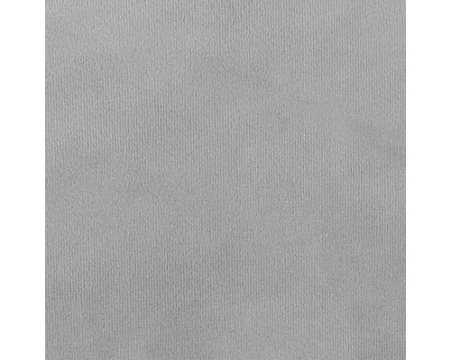 Gros plan sur un tissu d''ameublement gris.