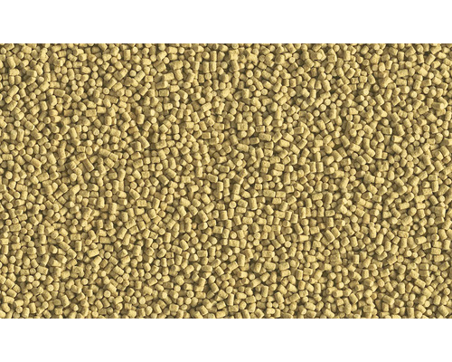 Gros plan de granulés d''aliments pour animaux