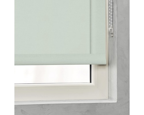 Fenêtre avec store enrouleur abaissé