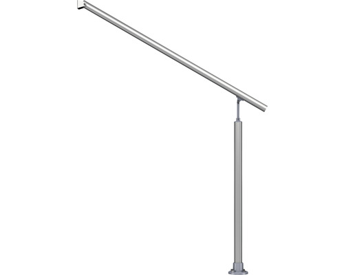 Geländerpfosten aus Metall zur Befestigung von Handläufen