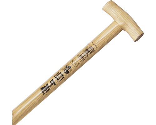 Holzstiel mit T-Griff für Gartengeräte
