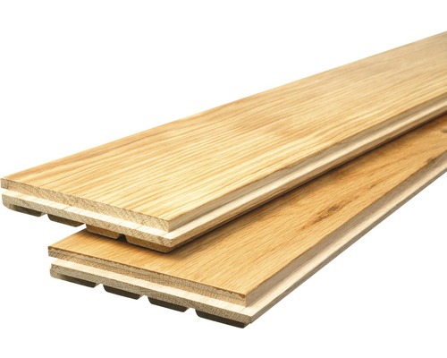 Zwei Holzpaneele mit Nut- und Federverbindung