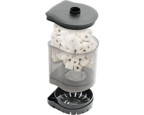 Filtre d''aquarium avec matériau filtrant pour le nettoyage biologique