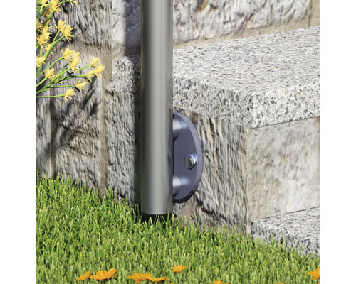 Edelstahlgeländer zur Treppenbefestigung im Aussenbereich