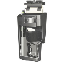 Filtre externe d''aquarium avec vue intérieure