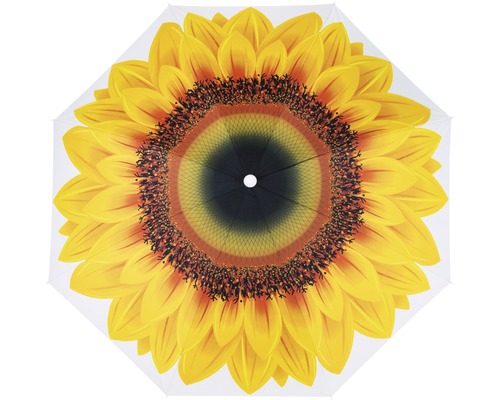 Regenschirm mit Sonnenblumendesign