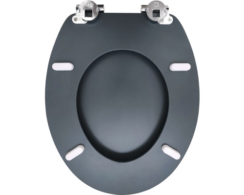 Abattant de WC avec éléments de fixation