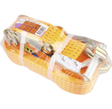 Spanngurt aus Polyester mit einer Länge von 8 Metern und einer Breite von 50 Millimetern, verpackt