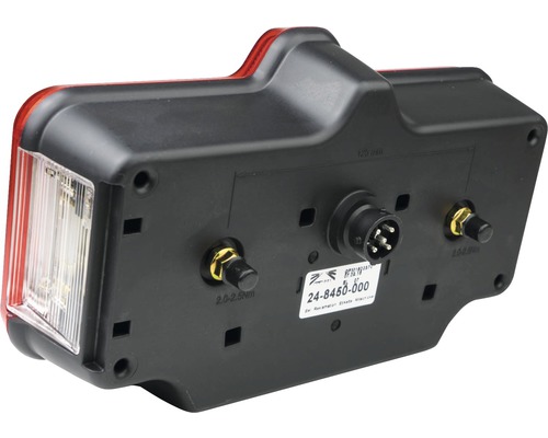 Vue arrière d''un feu de véhicule