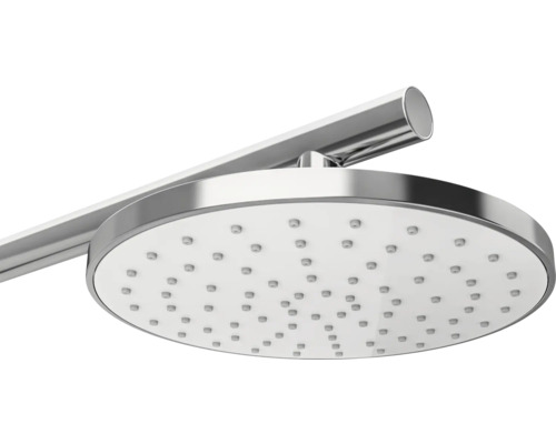 Pomme de douche de tête ronde avec bras de douche pour douche