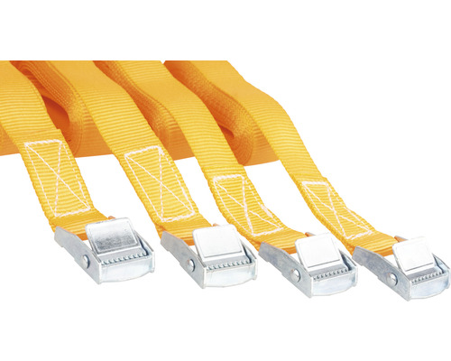 Spanngurte mit Klemmschloss, Set