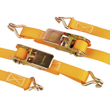 Sangles d''arrimage avec cliquet et crochets