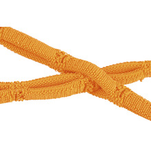 Gros plan d''une corde textile jaune