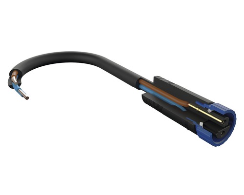 Elektrisches Kabel mit freiliegenden Drähten und Stecker