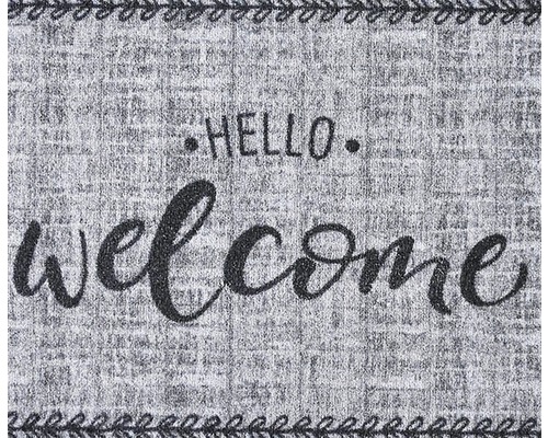 Paillasson avec l''inscription Hello Welcome