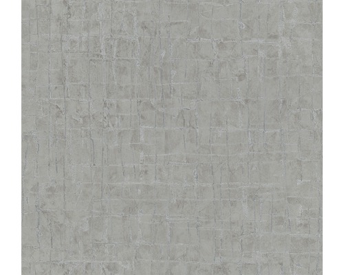 Vliestapete 58807 Grafisch grau Tapete mit Steinmuster für die Wandgestaltung