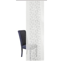 Flächenvorhang Konturo weiss 57x125 cm
