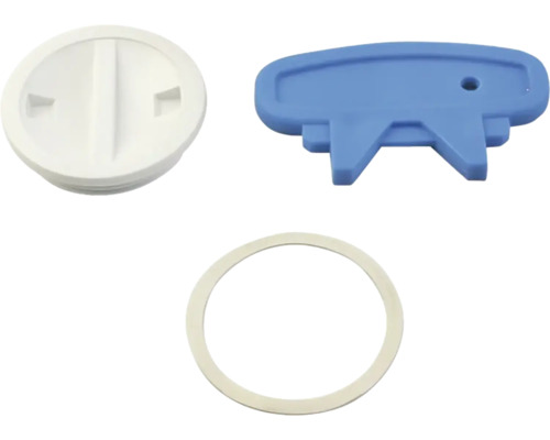 Aufsatz, Schlüssel und Dichtung für Sanitärbereich