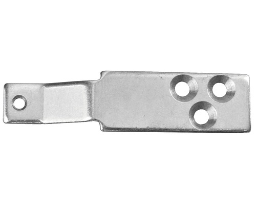 Metallwinkel mit drei Löchern zur Befestigung