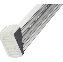 Aluminiumprofil mit Endkappe