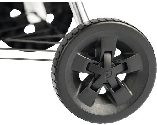 Rad eines Grillwagens