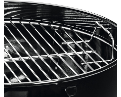 Metallgrillrost im Holzkohlegrill