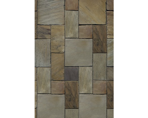 Pose de dalles en pierre naturelle pour l''extérieur