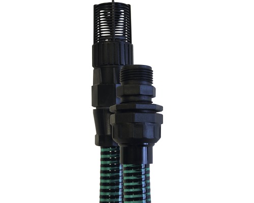 Clapet antiretour et tuyau d''aspiration pour pompes de jardin