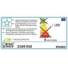 Energielabel für LED-Leuchte