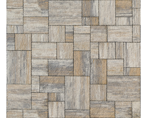 Verlegtes Pflastersteindesign für den Aussenbereich