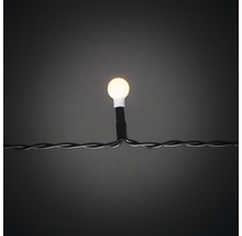 Guirlande lumineuse avec une lampe ronde