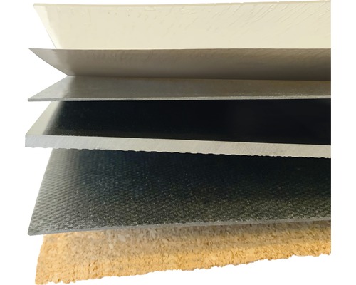 Structure stratifiée de différents matériaux